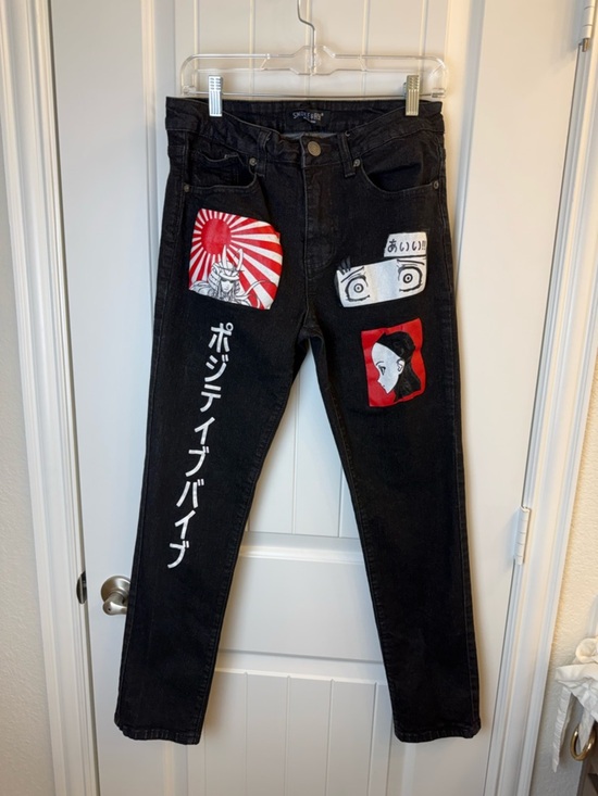 smoke & Ash Other - Smoke and Ash Anime boys Black jeans 28x30